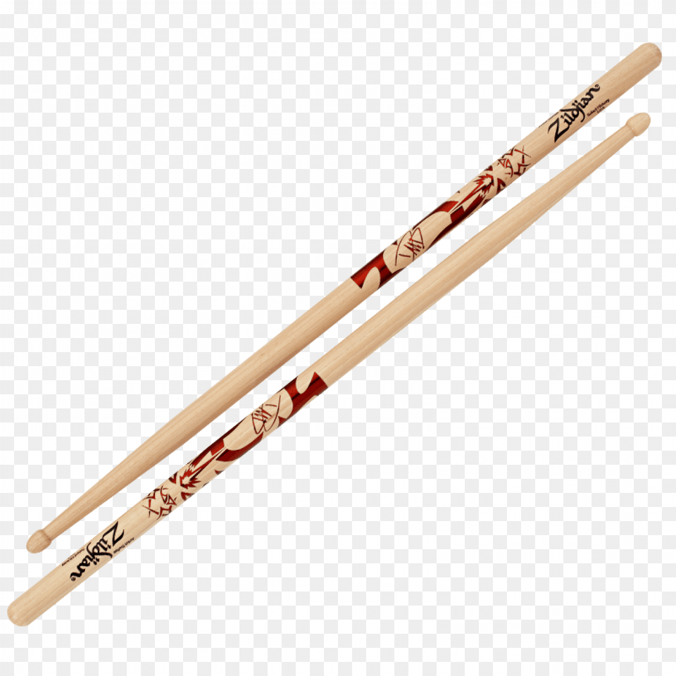 Zildjian Dave Grohl Artist Series Baseball Bat Detroit Tigers, Chopsticks, Food, Cricket, Cricket Bat Png Image