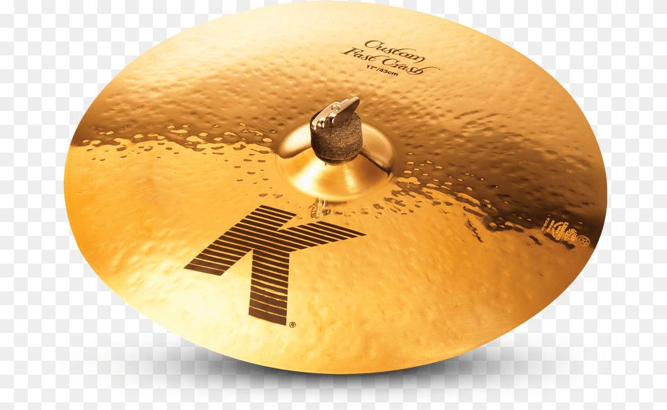 Zildjian K0983 17quot K Custom Fast Crash Cymbal Zildjian 17quot K Custom Fast Crash Cymbal, Musical Instrument, Disk, Gong Free Png Download