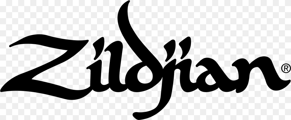 Zildjian Logo Logo Zildjian, Gray Free Transparent Png