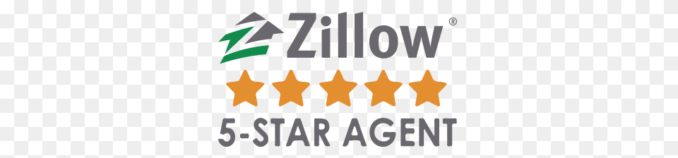 Zillow Star Agent Premier Agent All Star Real Estate Agent Pdx, Symbol, Star Symbol, Logo, Blackboard Png Image