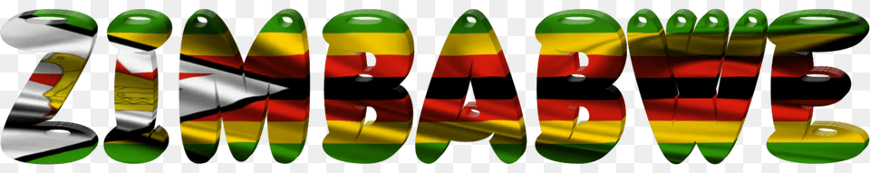 Zimbabwe Lettering With Flag Clipart, Art, Graphics, Cutlery, Helmet Png