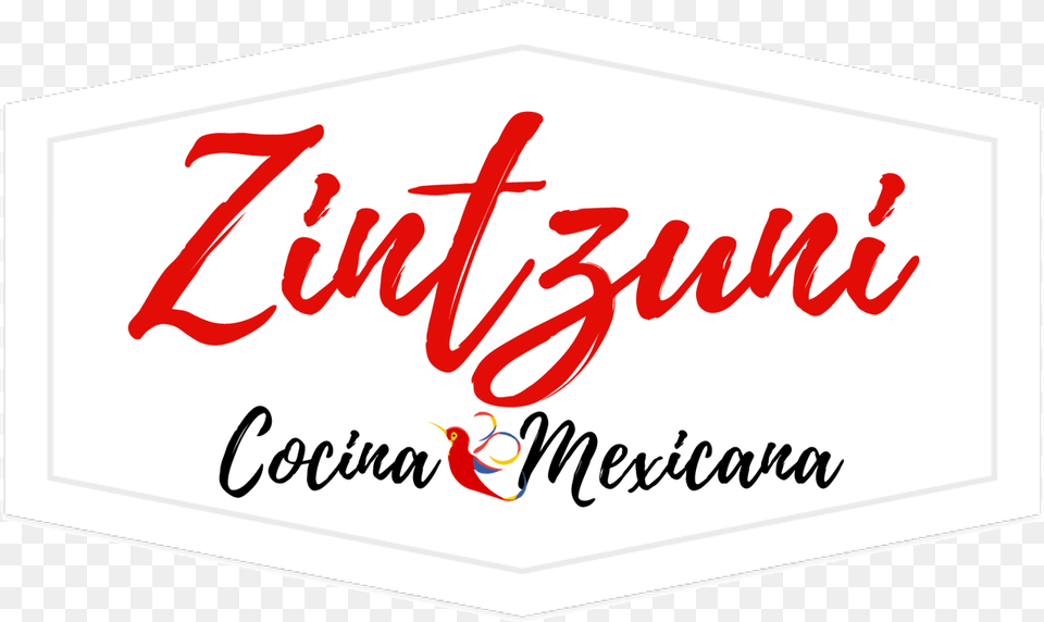 Zintzuni Cocina Mexicana Calligraphy, Handwriting, Text, Animal, Bird Png Image