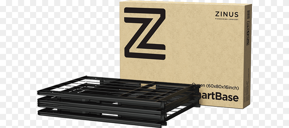 Zinus Shawn 14 Inch Smartbase Mattress Foundation, Box, Computer, Electronics, Laptop Png