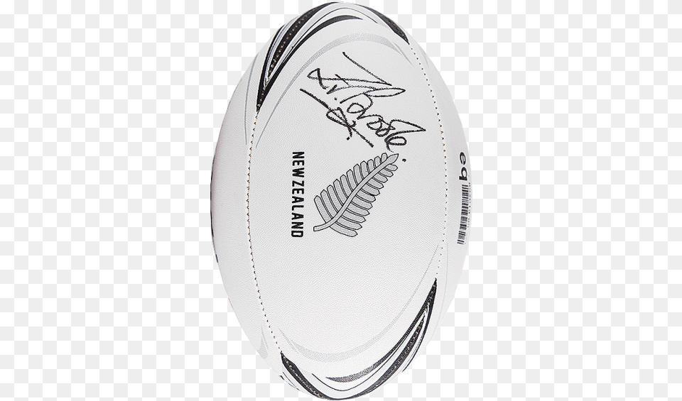 Zinzan Brooke Signed New Zealand Branded Rugby Ball Oval, Rugby Ball, Sport Free Png