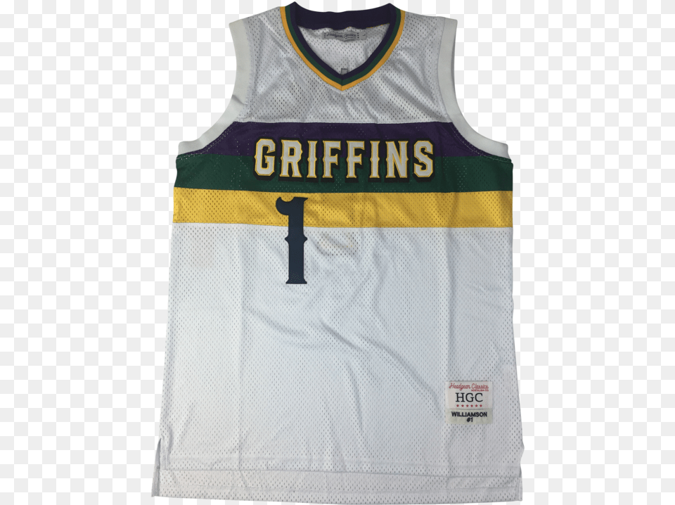 Zion Williamson High School Basketball New Orleans Griffins Jerseys, Clothing, Shirt, Person, Jersey Free Png Download