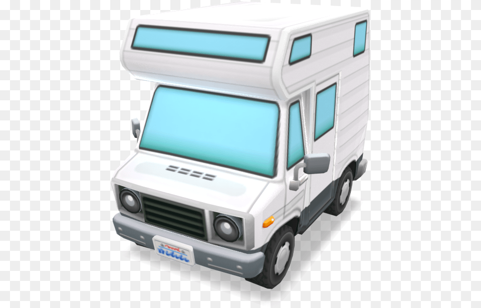 Zip Archive Animal Crossing Camper Transparent, Caravan, Transportation, Van, Vehicle Free Png Download