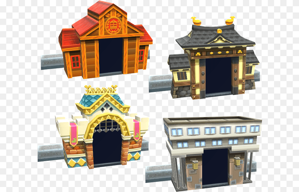 Zip Archive Animal Crossing Train Model, Architecture, Building, Indoors Png