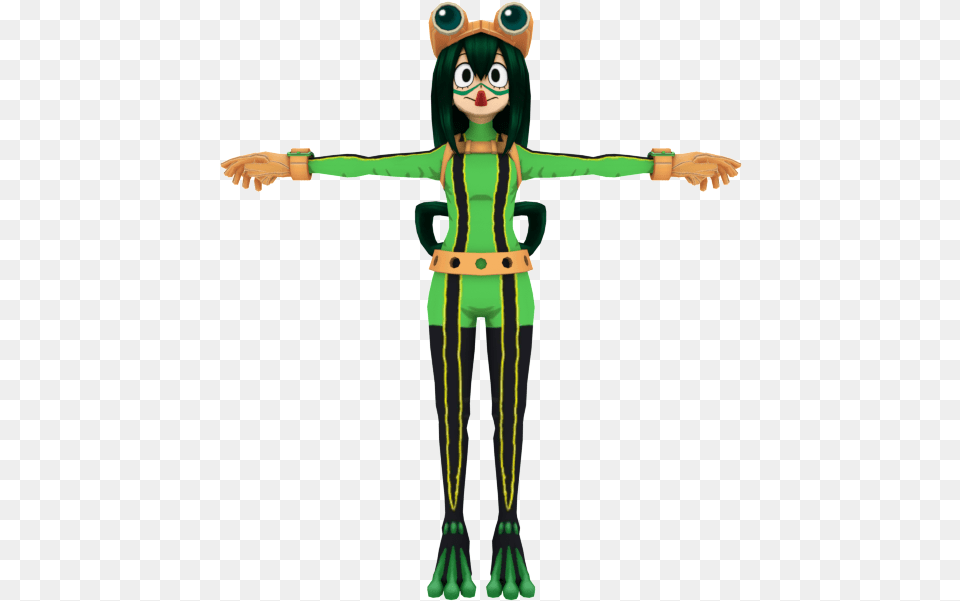 Zip Archive Bnha Tsuyu Hero Costume, Person, Face, Head Free Png Download