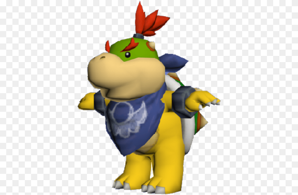 Zip Archive Bowser Jr T Pose, Plush, Toy, Mascot, Nature Png Image