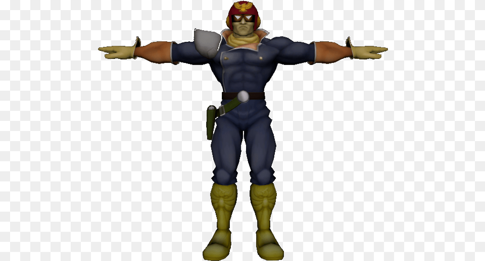Zip Archive Captain Falcon Smash Wii U Model, Baby, Person, Face, Head Free Png Download