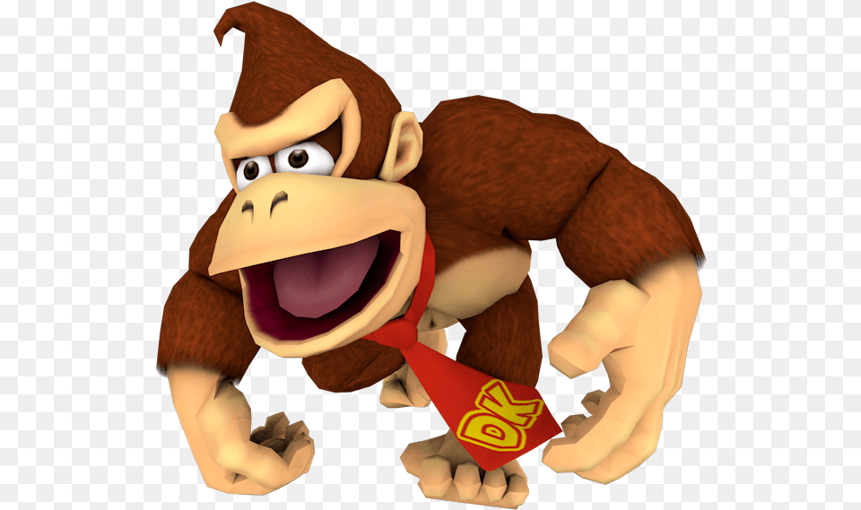 Zip Archive Donkey Kong Super Smash Bros Wii U Model, Cartoon, Baby, Person Free Png Download