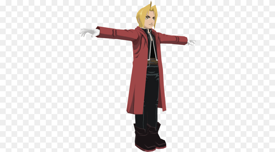 Zip Archive Edward Elric T Pose, Clothing, Coat, Adult, Female Png