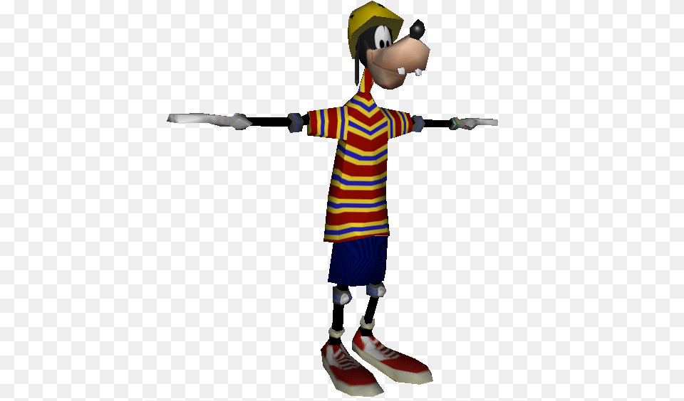 Zip Archive Goofy The Models Resource, Boy, Child, Male, Person Png