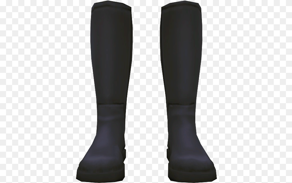Zip Archive Knee High Boot, Clothing, Footwear, Riding Boot Png