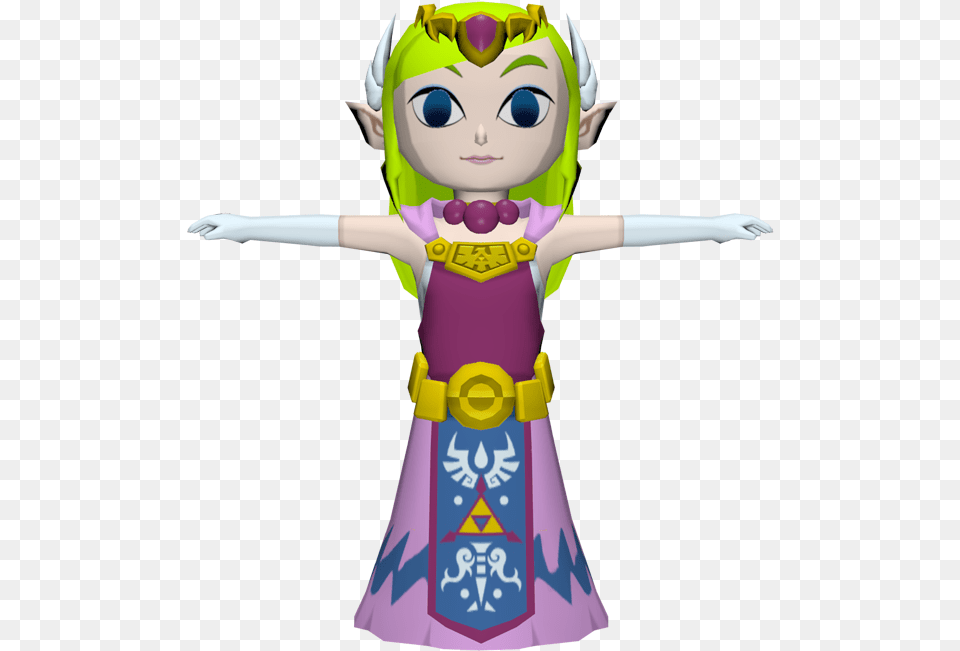 Zip Archive Legend Of Zelda Wind Waker Princess Zelda, Child, Female, Girl, Person Png Image