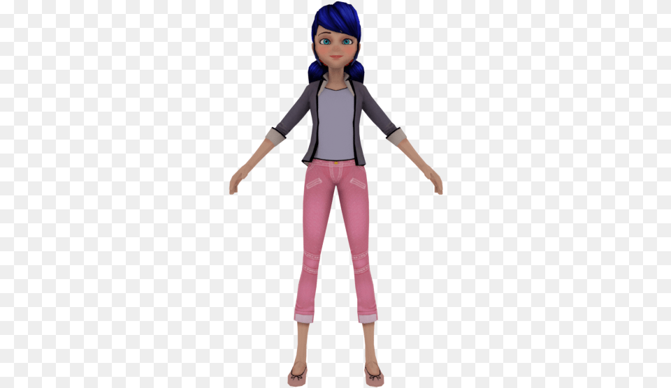 Zip Archive Marinette Miraculous Ladybug, Doll, Toy, Female, Girl Png Image