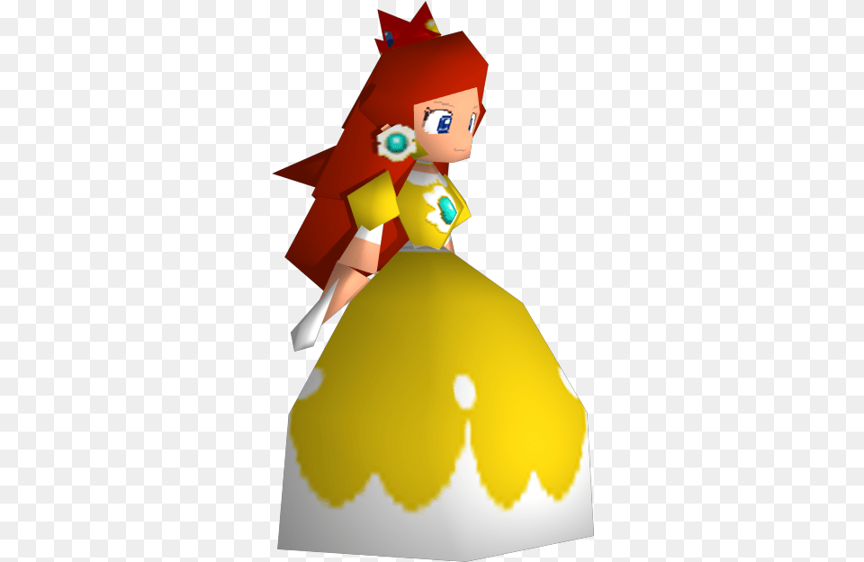 Zip Archive Mario Party 3 Daisy, Baby, Person, Doll, Toy Png Image