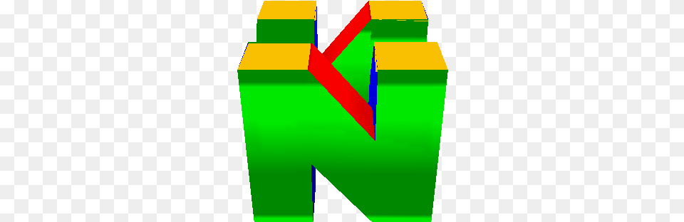 Zip Archive N64 Logo Models Resource, Green, Text Png