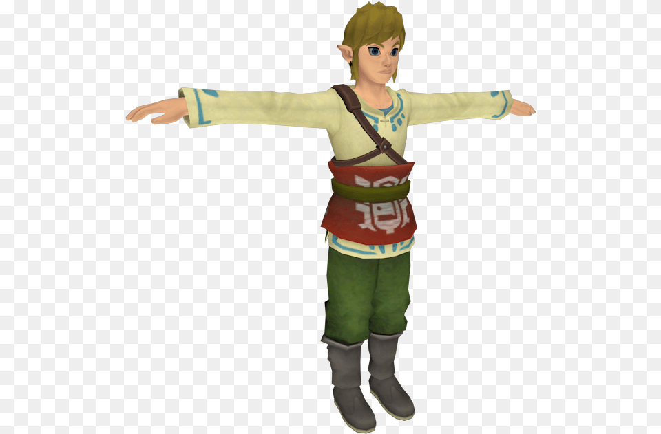 Zip Archive Skyward Sword Link Skyloft, Clothing, Costume, Person, Boy Png Image