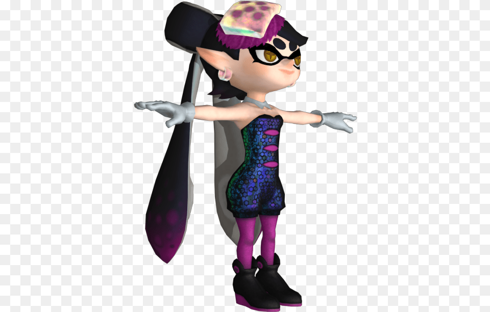 Zip Archive Splatoon Callie T Pose, Baby, Person, Cartoon, Clothing Png Image