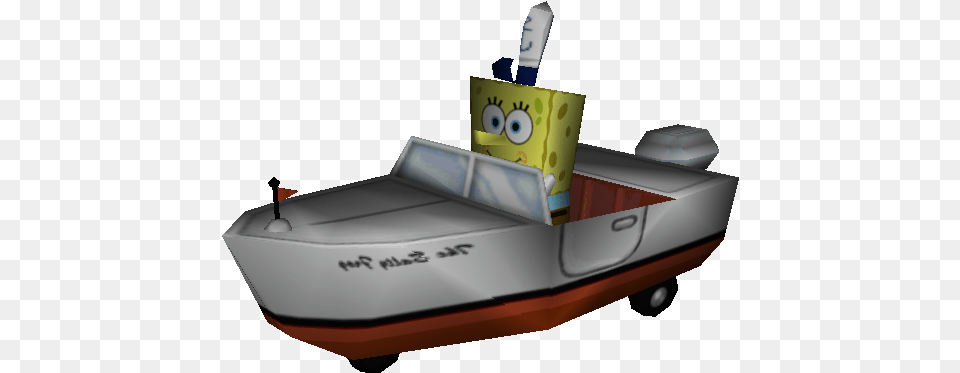 Zip Archive Spongebob Boat Transparent, Dinghy, Transportation, Vehicle, Watercraft Free Png
