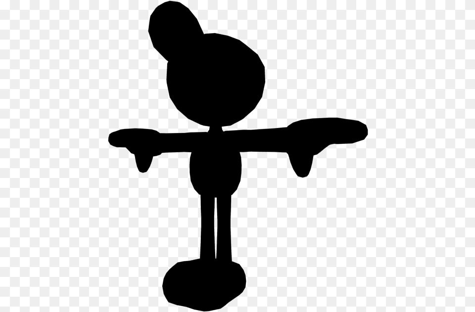Zip Archive Ssbb Mr Game And Watch 3d, Gray Png Image