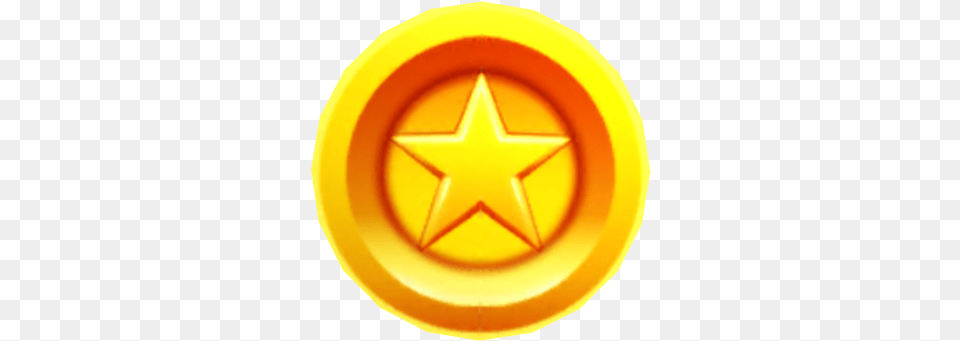 Zip Archive Subway Surfers Coin, Star Symbol, Symbol, Clothing, Hardhat Free Png Download