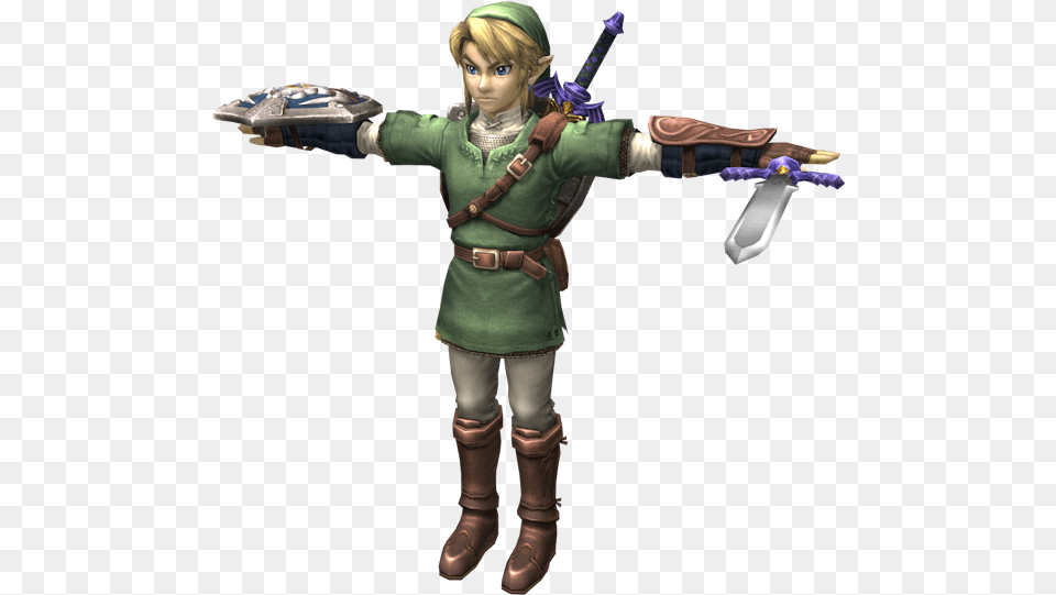 Zip Archive Super Smash Bros Brawl Link, Person, Clothing, Costume, Child Png