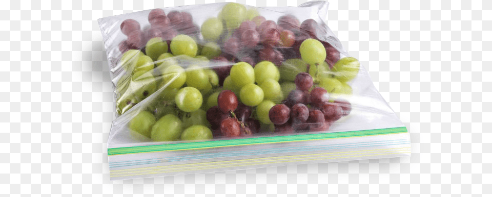 Zip Bag For Food, Fruit, Grapes, Plant, Produce Free Png Download