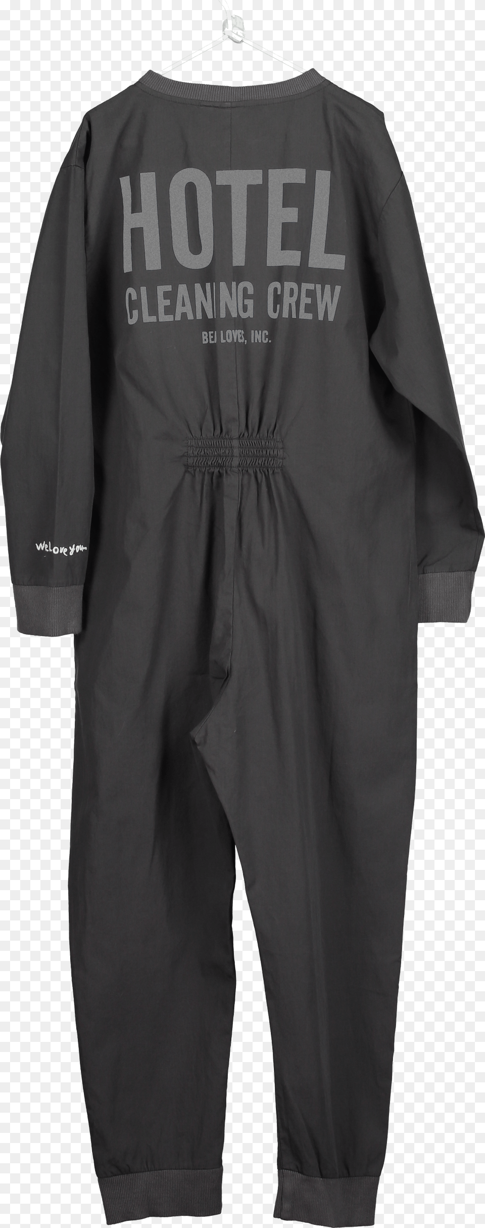 Zip Boiler Suit Garment, Clothing, Coat, Pants Png Image