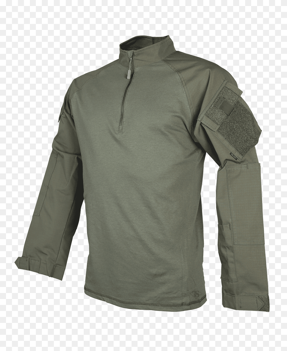 Zip Combat Shirt Tru Spec Tactically Inspired Apparel, Clothing, Coat, Jacket, Long Sleeve Free Transparent Png