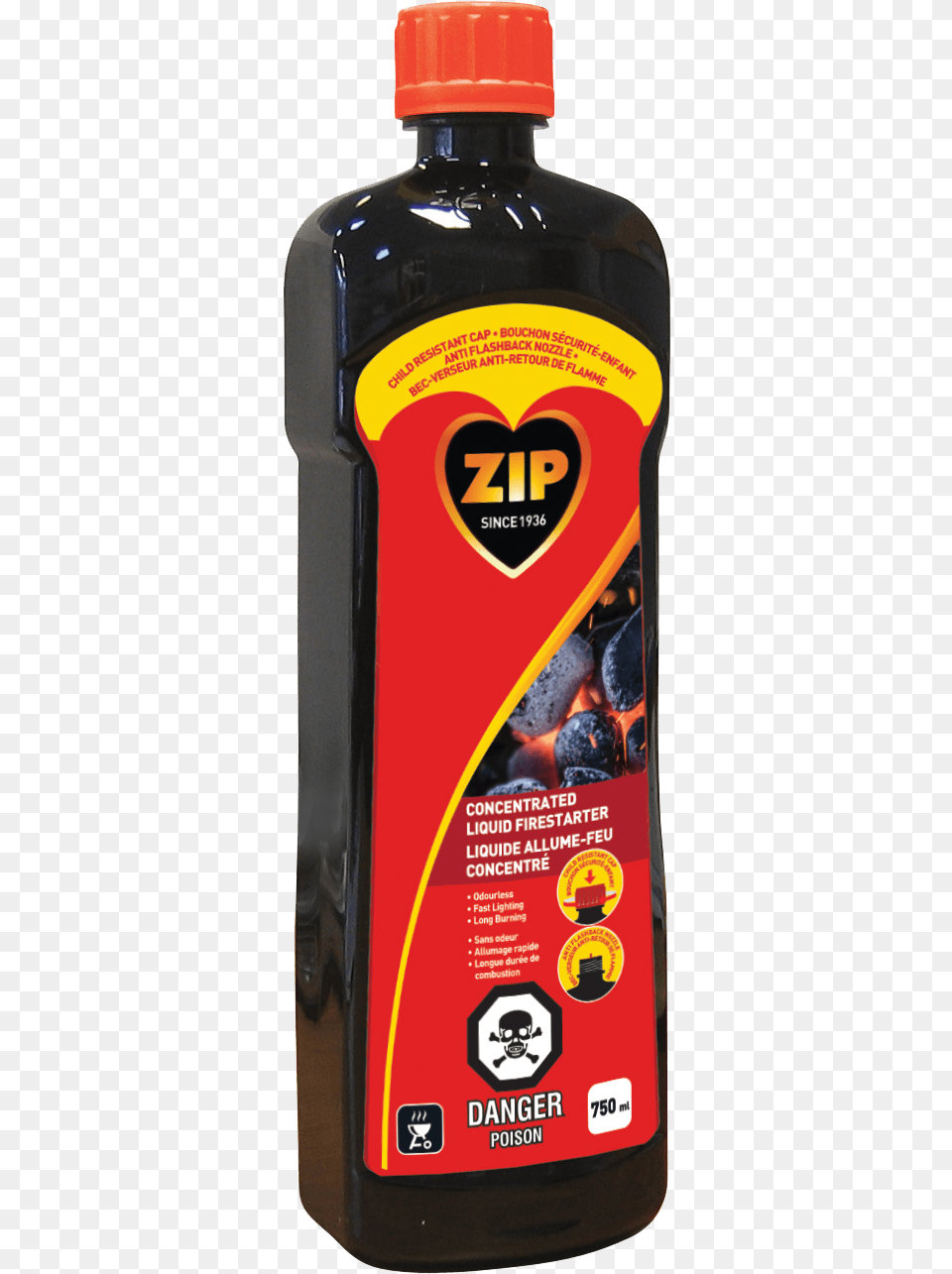 Zip Concentrated Liquid Firestarter, Food, Seasoning, Syrup, Bottle Png