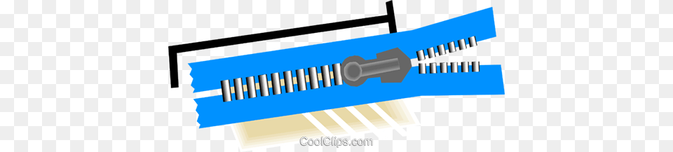 Zipper Clothes Apparel Industry Royalty Vector Clip Art, Ammunition, Weapon, Brush, Device Free Png Download