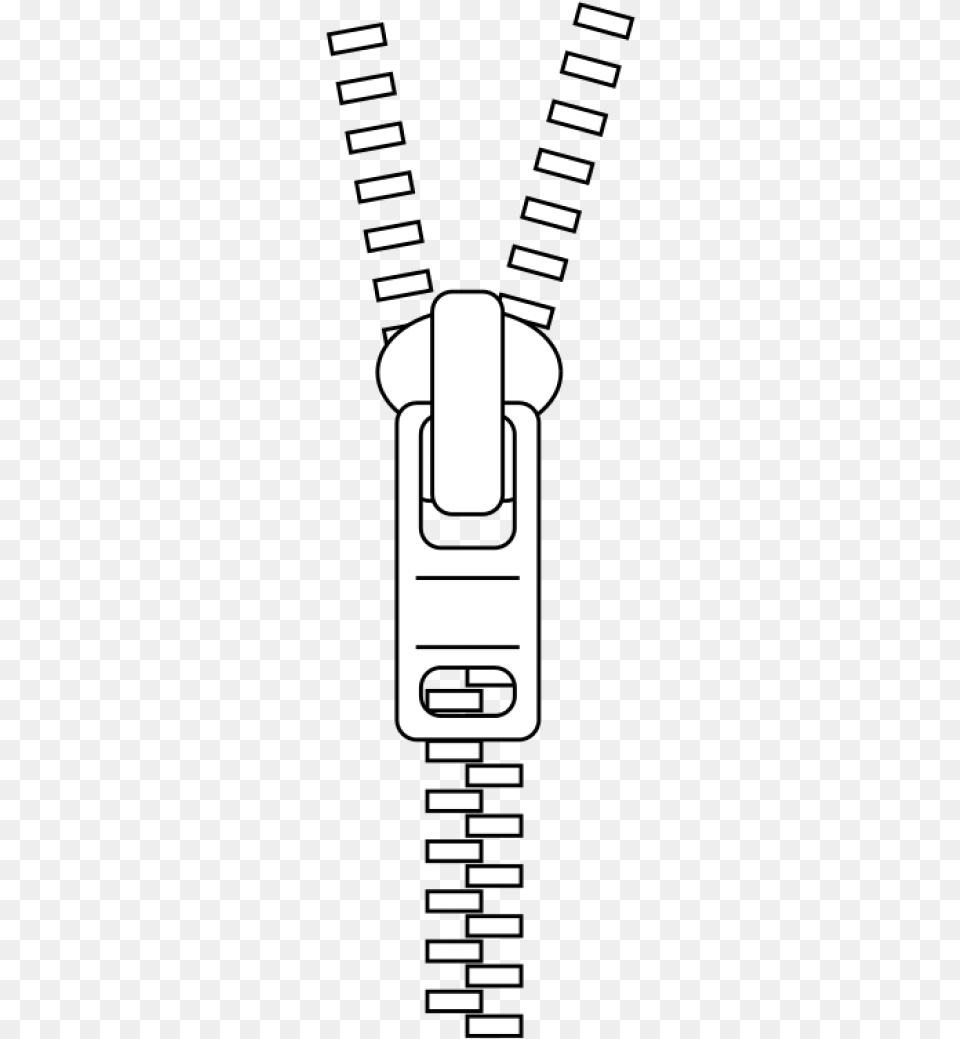 Zipper S Zip In Black And White Png Image