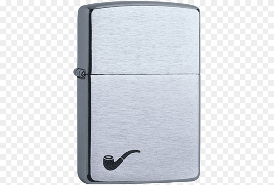 Zippo Brushed Chrome, Smoke Pipe, Lighter Free Transparent Png