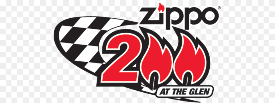 Zippo Xfinity Logo Zippo 200 At The Glen Logo, Sticker, Symbol, Dynamite, Weapon Free Png Download