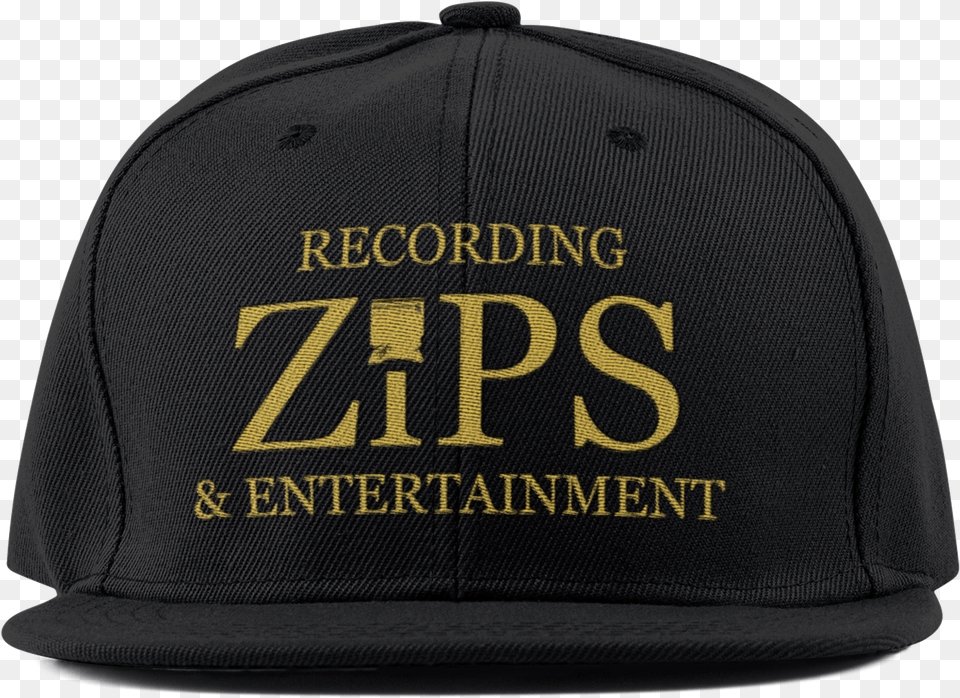 Zips Recording And Entertainment Snapback Baseball Cap, Baseball Cap, Clothing, Hat Png Image
