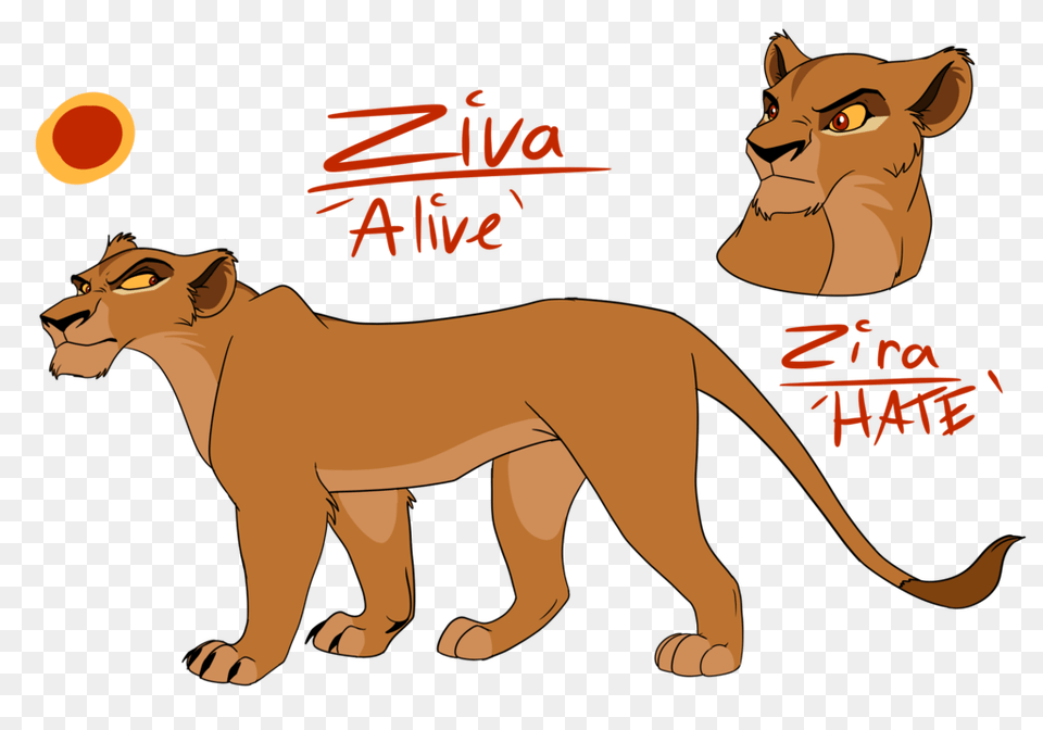 Zira, Animal, Lion, Mammal, Wildlife Free Png