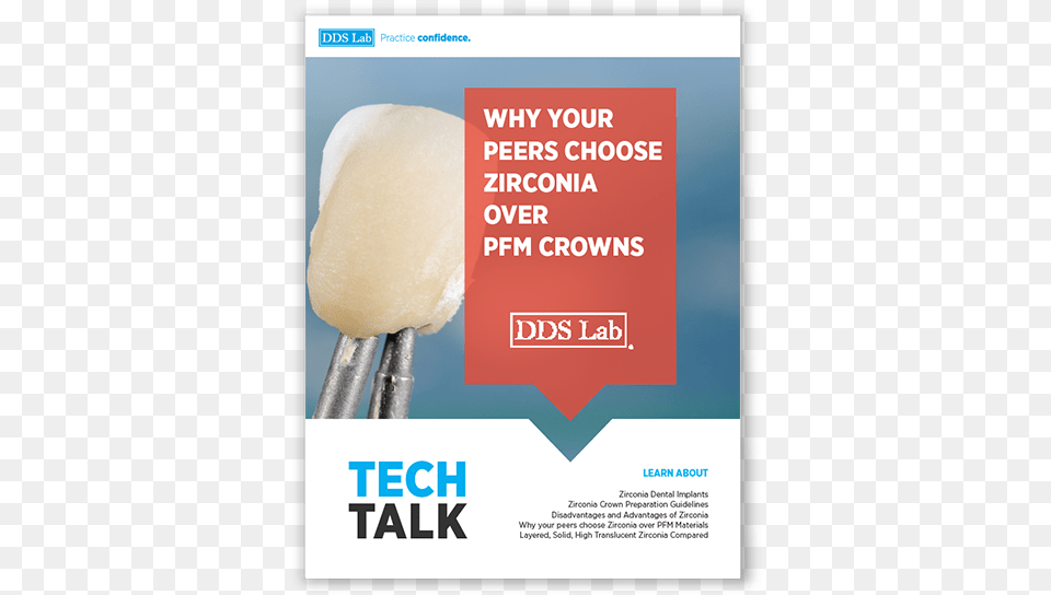 Zirconia Ebook Why Your Peers Choose Over Pfm Crowns Flyer, Advertisement, Poster Free Png