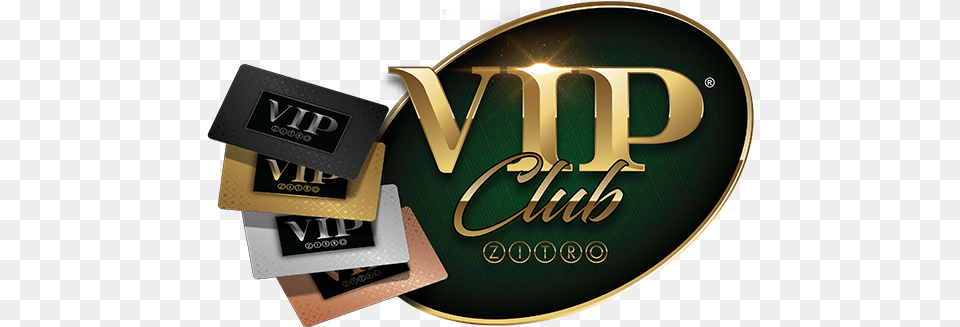 Zitro Games Club Vip Graphic Design, Text, Disk Free Png