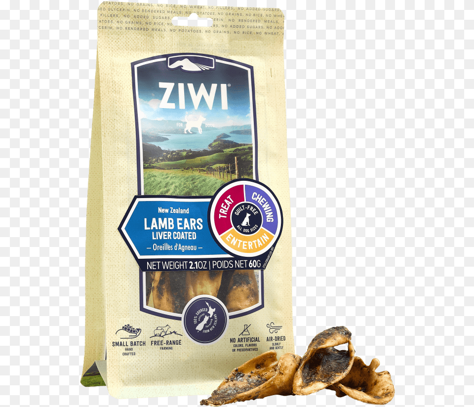 Ziwi Peak Lamb Ears Dog Chew Ziwi Lamb Ears, Animal, Invertebrate, Sea Life, Seashell Free Transparent Png