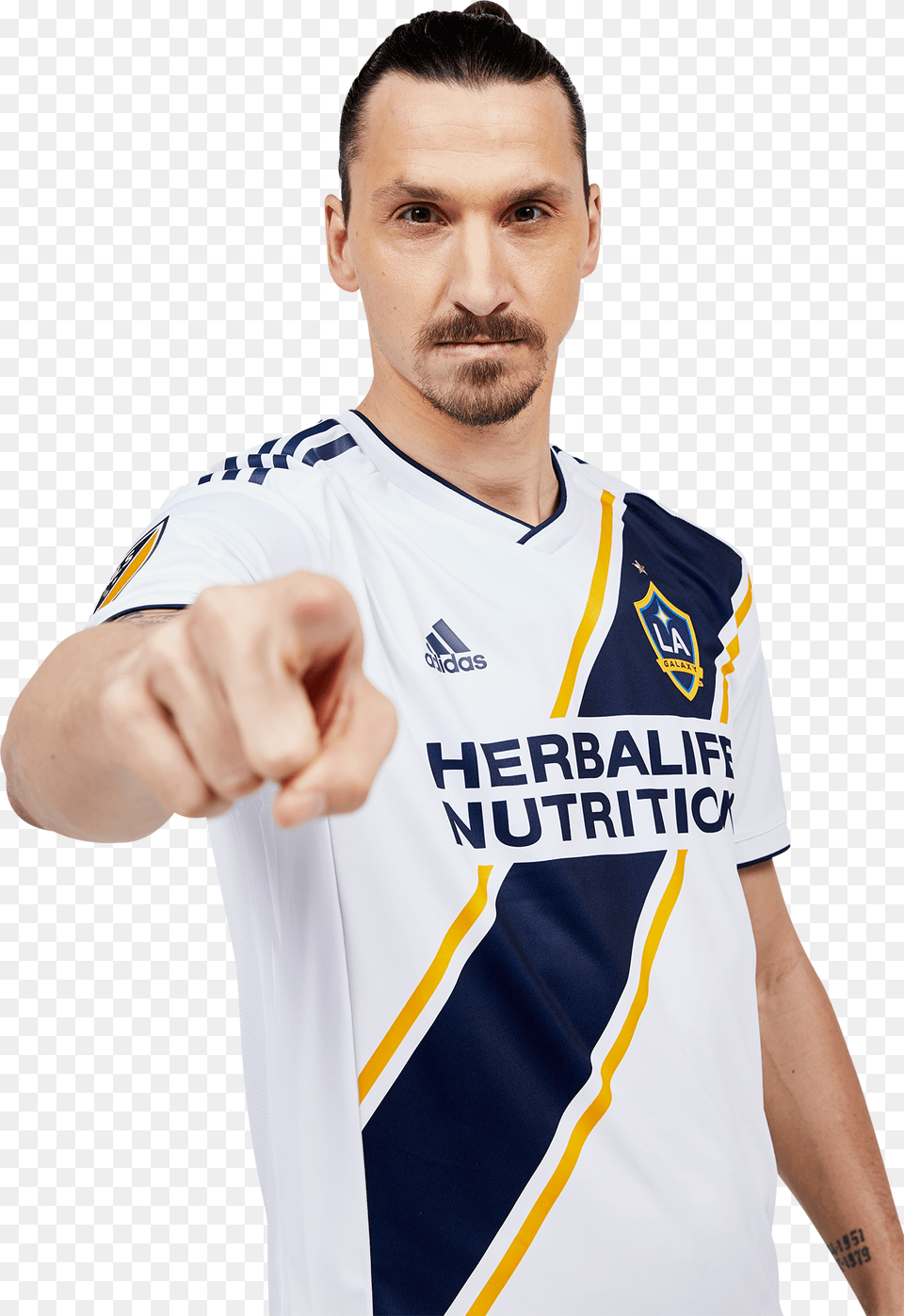 Zlatan Ibrahimovic La Galaxy, Shirt, Clothing, Person, Man Png