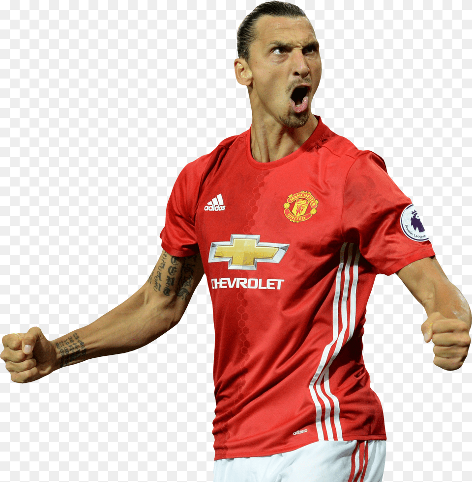 Zlatan Ibrahimovic Zlatan Ibrahimovic Soccer Football Edible Photo, Shirt, Person, Head, Hand Png