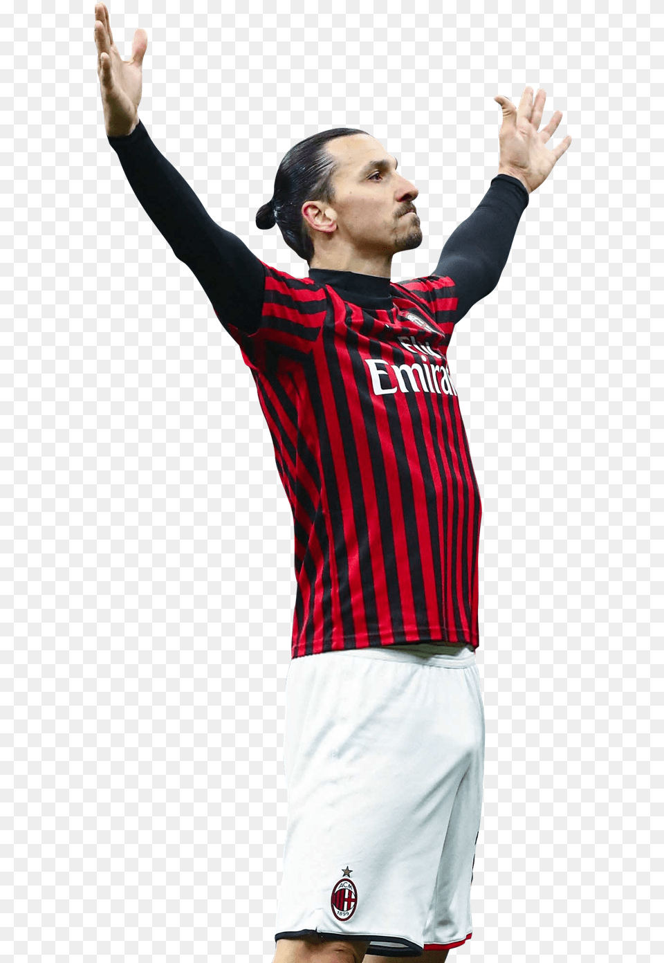 Zlatan Ibrahimovicrender Football Player, Triumphant, Person, Head, Happy Free Png Download