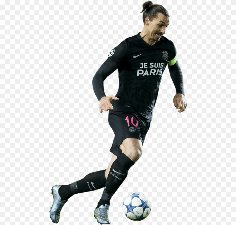 Zlatan Ibrahimovicrender Kick Up A Soccer Ball, Sport, Soccer Ball, Football, Person Free Png