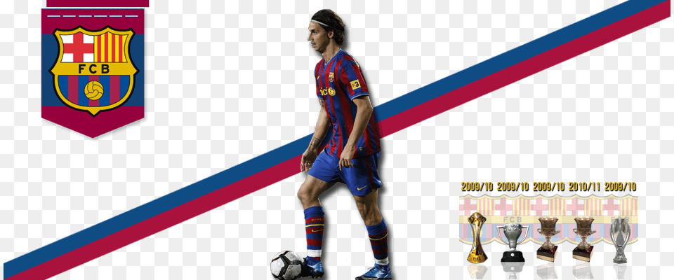 Zlatan In Barcelona 2009 2010 Fc Barcelona Official Velour Cotton Football Crest, Adult, Soccer Ball, Soccer, Shorts Free Png Download