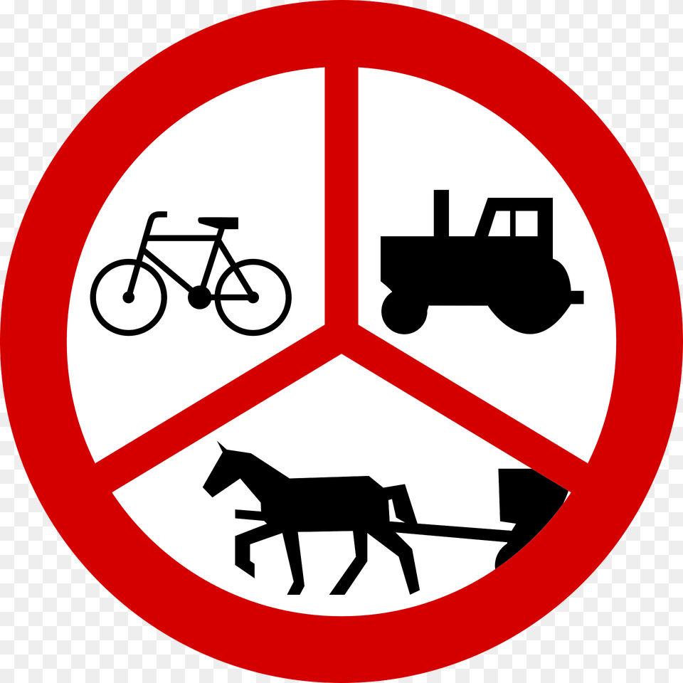 Znak B 6 8 9 Clipart, Sign, Symbol, Bicycle, Machine Free Png
