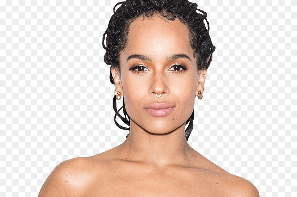 Zo Kravitz On Road Trips Manic Pixie Dream Girls Celebrity Makeup Mistakes, Woman, Portrait, Photography, Person Free Png