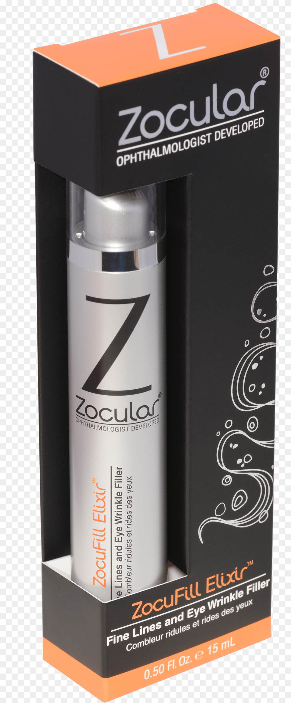 Zocufill Elixir For Wrinkles Eye Liner, Bottle, Cosmetics Free Png