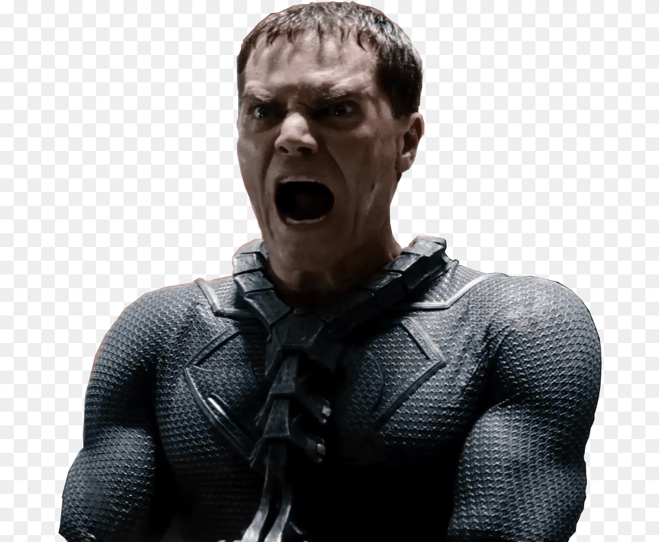 Zod Will Find You Zod, Shouting, Person, Head, Face Free Png Download